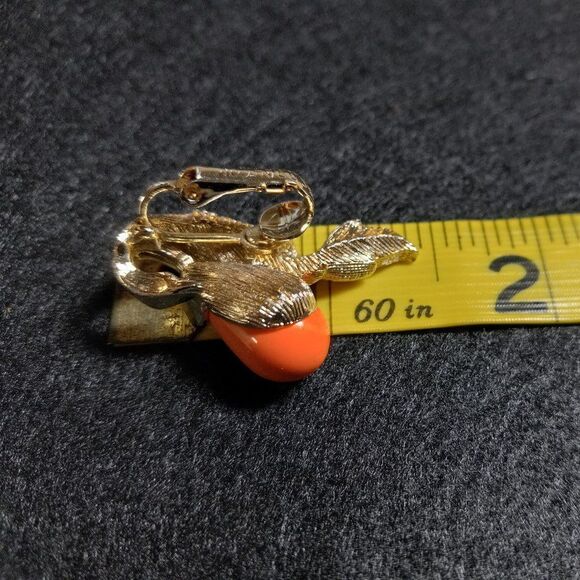 Vintage Sarah Coventry, Bittersweet Collection Brooch and Clip Earrings - Picture 7 of 8